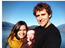 REUBEN AND SARAH JANE (HAGAR) & ZANDER ZUIDHOF, VANCOUVER, B.C.